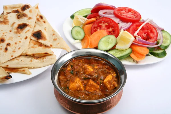 Curry paneer Kadai — Fotografia de Stock