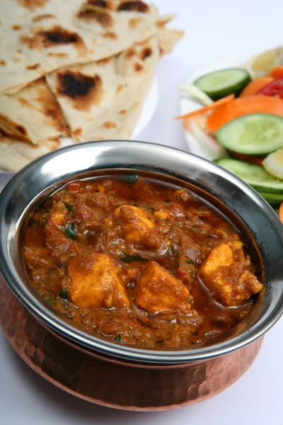 Kadai paneer curry – stockfoto