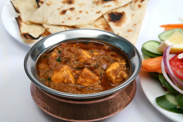 Kadai paneer curry — Stockfoto