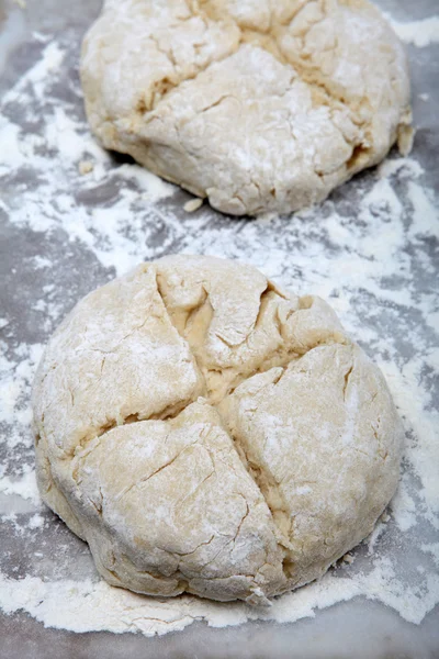 Soda bread dough — Stock Photo, Image