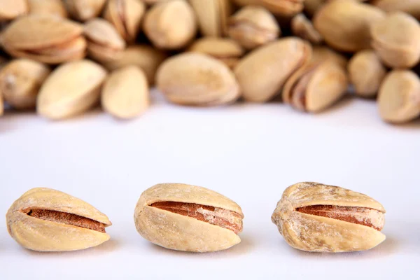 Frutos secos de pistacho salados — Foto de Stock