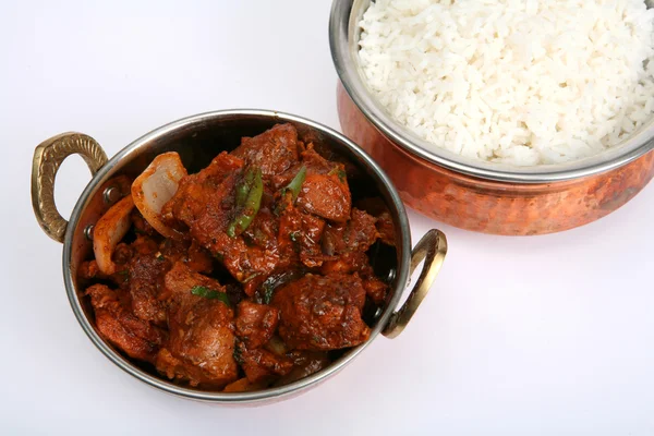 Beef Chili Curry Servierschüssel — Stockfoto