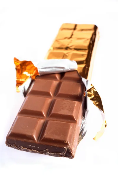 Staaf-van-chocolade — Stockfoto