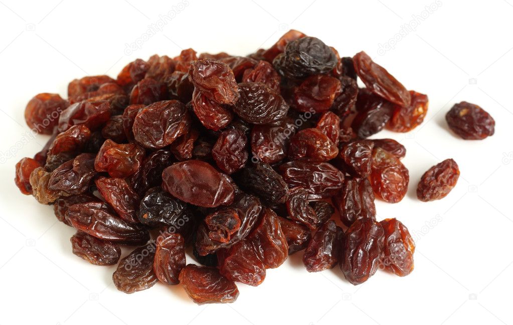 A heap of raisins for baking