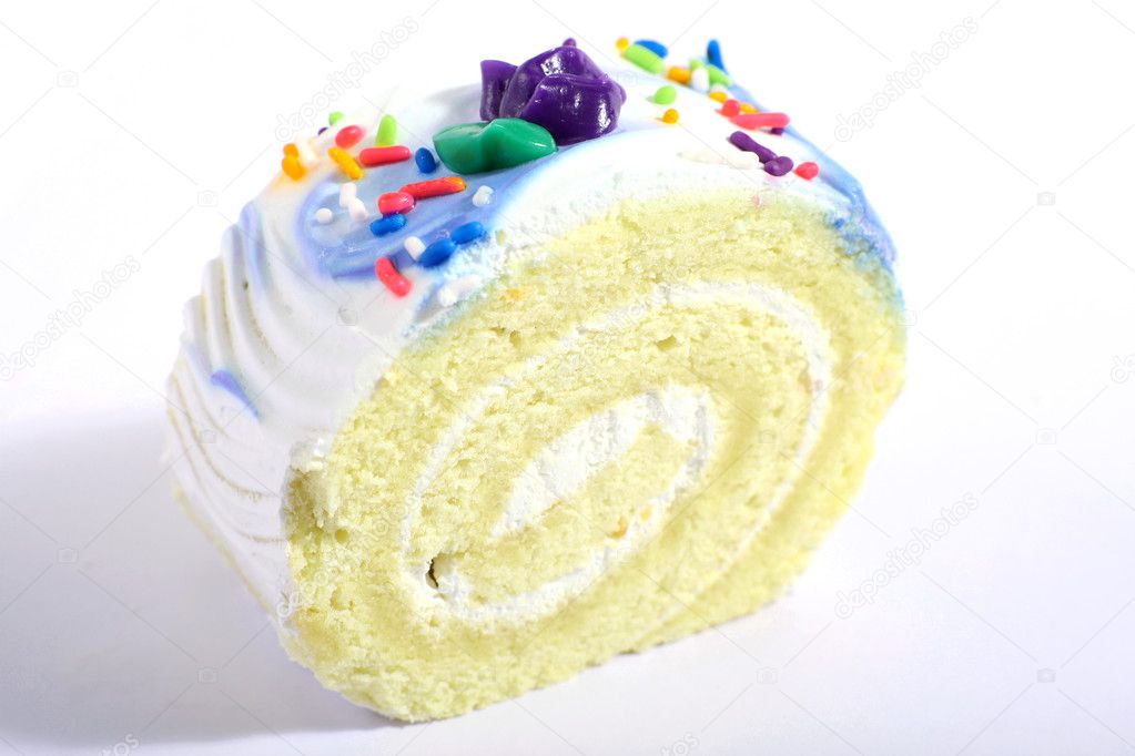 Colourful Sponge Roll Macro Stock Photo C Paul Cowan 7054549