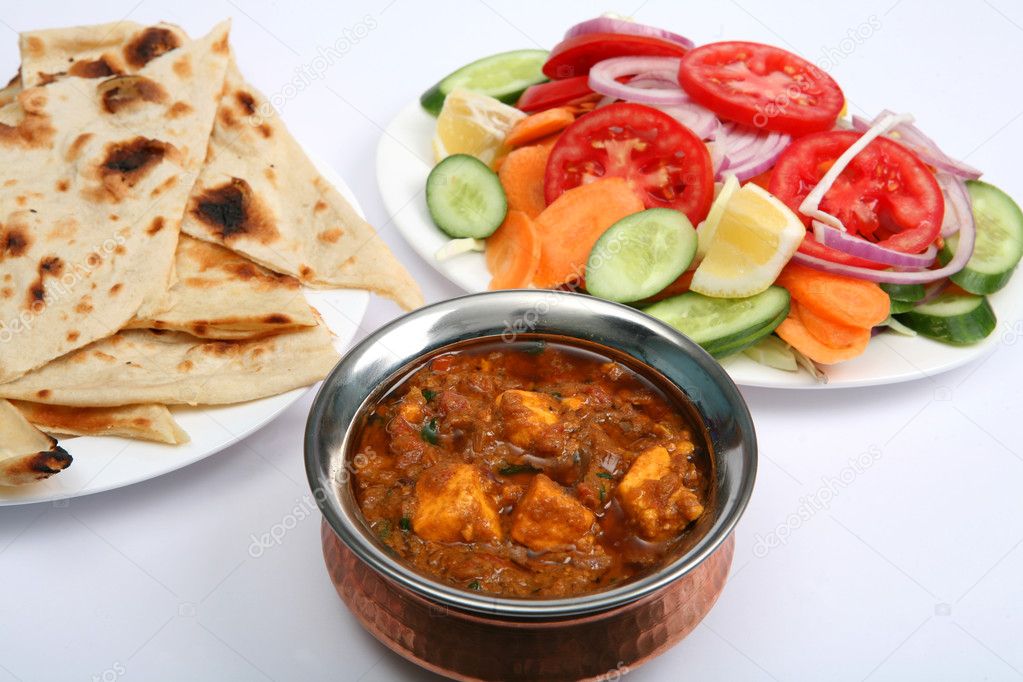 Kadai paneer curry