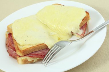 croque monsieur açılı