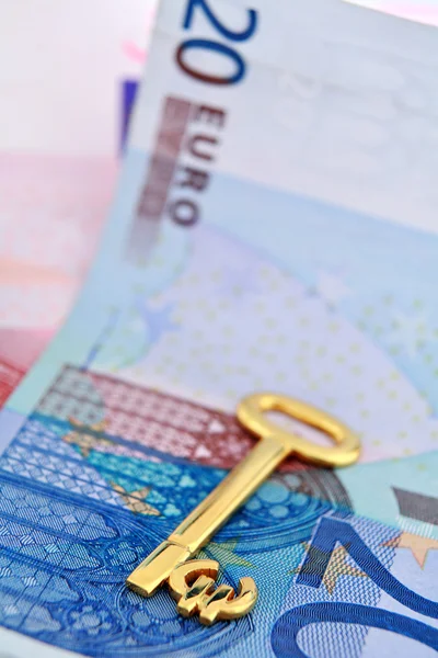 Golden euro opportunity — Stock Photo, Image