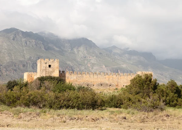 Frangokastello fort on Crete — Stock Photo, Image