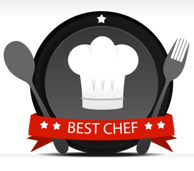 Chef Badge clipart