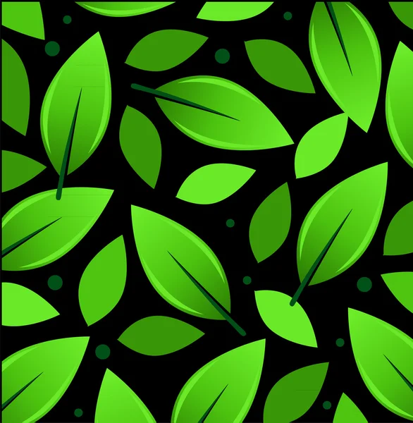 stock vector Leaves Pattern Illustration