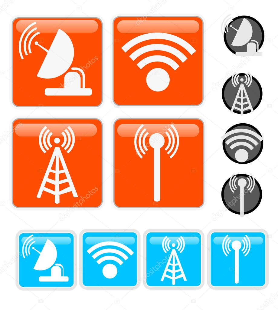 Signal Vector Icons