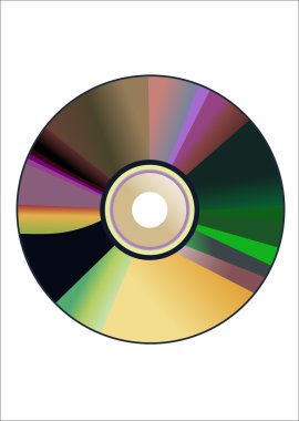 Disk, vector clipart