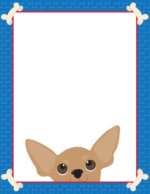 Chihuahua Frame clipart