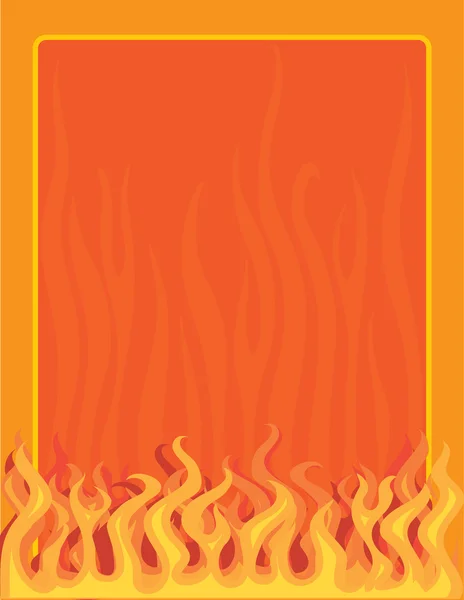 Frontiera antincendio — Vettoriale Stock