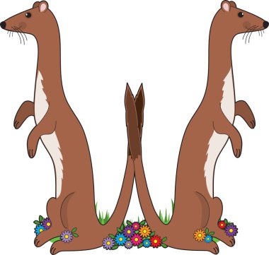 Animal Alphabet W clipart