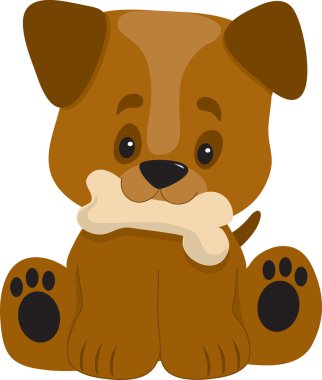 köpek büyük pençeleri oturan