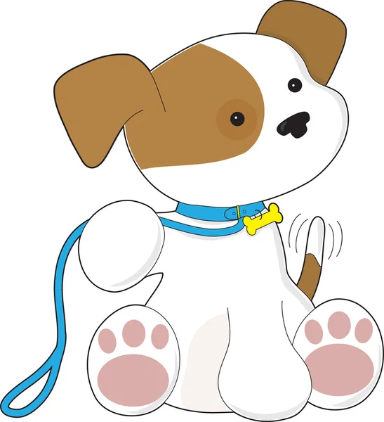 Cute Puppy — Stock Vector