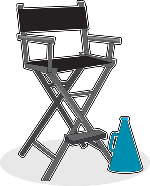 Director 's chair — стоковый вектор