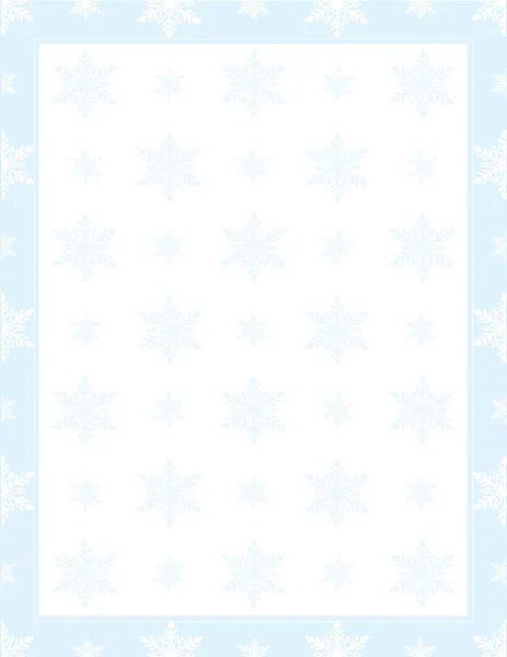 Flocon de neige fond — Image vectorielle