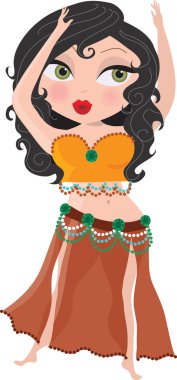 Bellydancer clipart