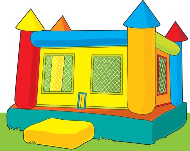 Bounce Castle clipart