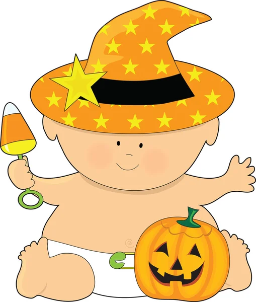 Детский Хэллоуин — стоковый вектор