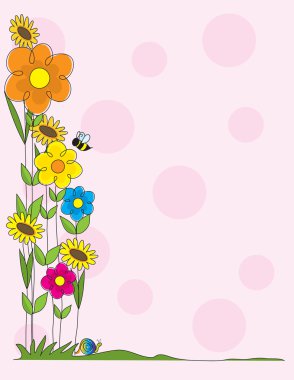 Flower Border clipart