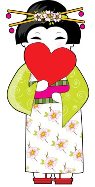 Japan Heart clipart