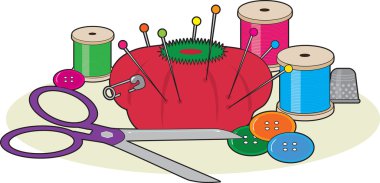 Sewing clipart