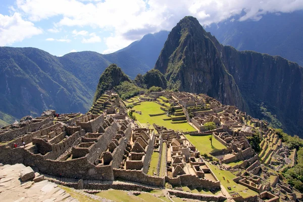 Machu Picchu, Peru Stockafbeelding