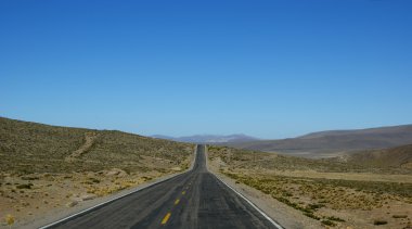 Road, Altiplano, Peru