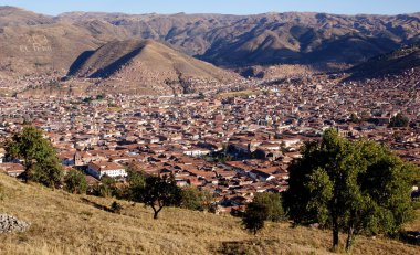 Panorama, Cusco, Peru clipart