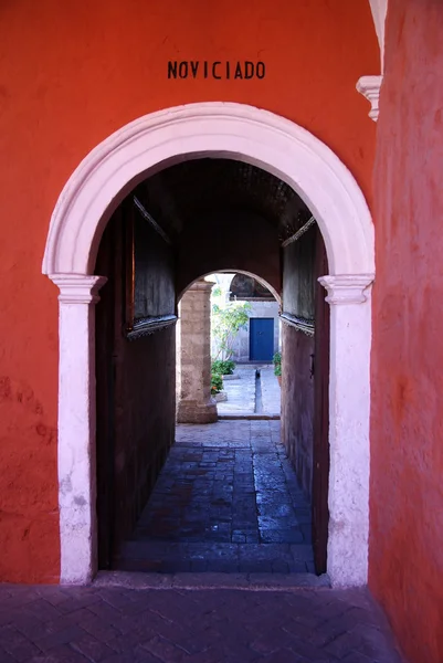 Monasterio de Areguipa — Foto de Stock