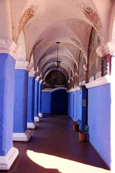 Mosteiro de Areguipa — Fotografia de Stock