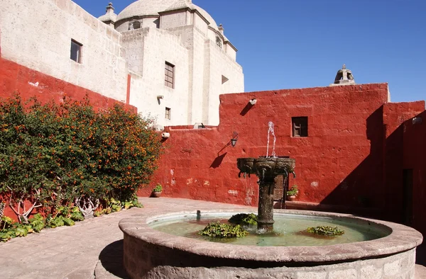 Monasterio de Santa Catalina de Areguipa — Foto de Stock