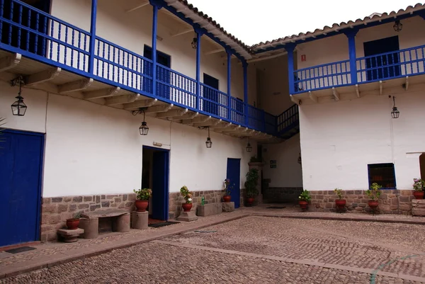 Huis in cusco, peru — Stockfoto
