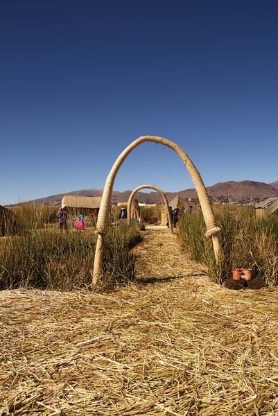 stock image Uros, Peru