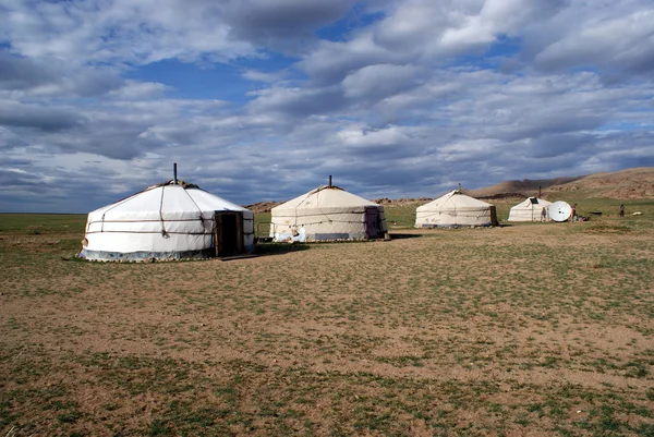 stock image Ger, Mongolia