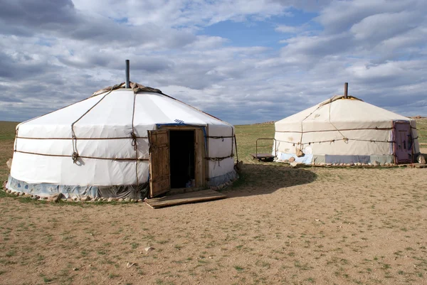 GER, Монголия — стоковое фото