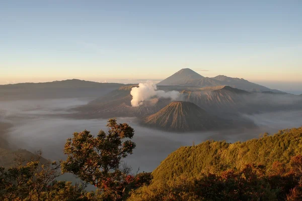 インドネシア火山ブロモ — ストック写真