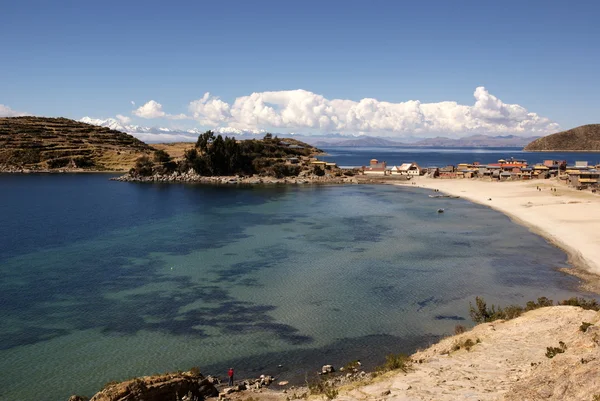 Isla del Sol, Titicaca Gölü, Bolivya — Stok fotoğraf