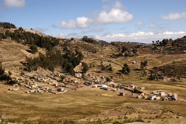 Ісла-дель-Соль, озеро Тітікака, Болівія — стокове фото