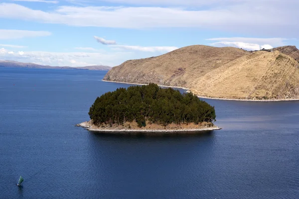 Isla del Sol, Titicacasjön, Bolivia — Stockfoto