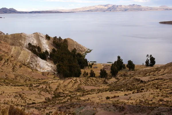 Isla del sol, Titicacameer, bolivia — Stockfoto