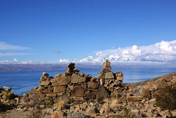 Isla del Sol, Titicacasee, Bolivien — Stockfoto