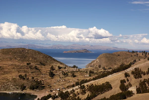 Wyspa Sol, Jezioro Titicaca, Boliwia — Zdjęcie stockowe