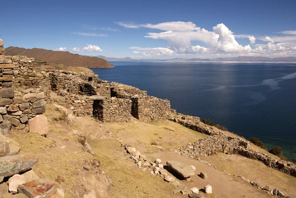 Isla del Sol, Lago Titicaca, Bolívia — Fotografia de Stock