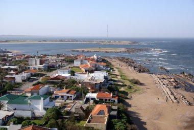 Atlantic coastline, La Paloma, Uruguay clipart