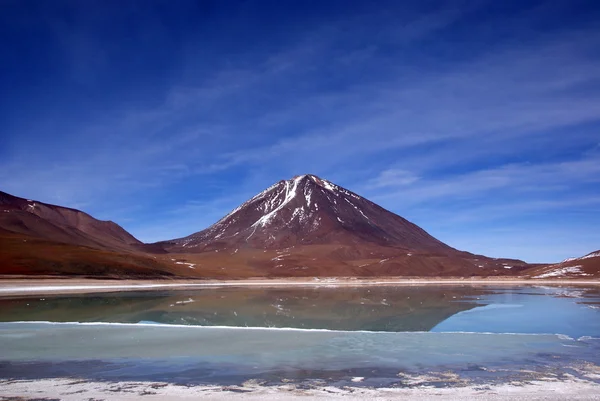 Laguna verde, Bolívie — Stock fotografie